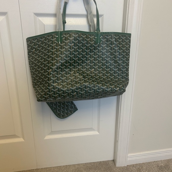 Green Patterned Tote Bag - Picture 6 of 6